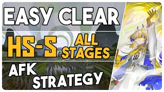 HSS1 to 4  Challenge Mode  AFK Easy Strategy 【Arknights  アークナイツ】 [upl. by Annie]