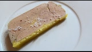 Recette terrine de foie gras quottropquot facile recette chef [upl. by Lissie]