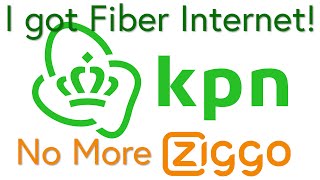 KPN FIBER Internet Getting Faster Internet Bye Ziggo [upl. by Oaks918]