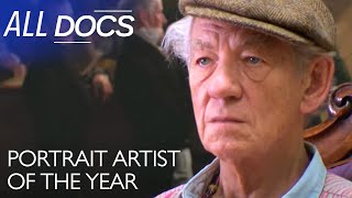 Portrait Artist of the Year with Ian McKellen  S02 E08  All Documentary [upl. by Airahs76]