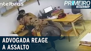 Advogada reage a assalto e luta com ladrão no RJ  Primeiro Impacto 270122 [upl. by Issiah588]