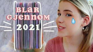 Sidene Dere Aldri Fikk Se I Min Personlige Bullet Journal 2021 [upl. by Naida]