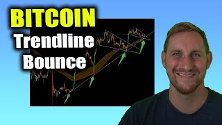 Bitcoin Small Bounce Off Trendline  30K Resistance Wall [upl. by Jaret401]