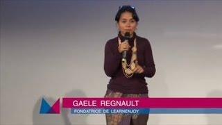 Gaele Regnault  Avec LearnEnjoy le numérique aide les enfants autistes [upl. by Atihana174]