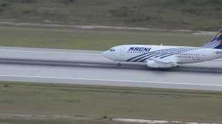 737200 MAGNICHARTERS TAKING OFF FROM CANCUN [upl. by Oinotla]