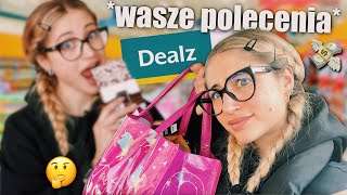 DUŻY HAUL Z DEALZ🛍 wasze polecajki i dużo jedzenia [upl. by Comethuauc]