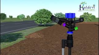 Mini sprinkler fitting video મીની સ્પ્રિંક્લેર ફીટિંગ 3D વીડિયો [upl. by Caryl]