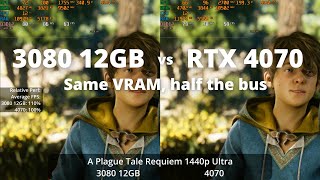 3080 12GB vs 4070 The Ultimate Comparison [upl. by Linders860]