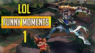 lol Funny moments 1 [upl. by Obeng527]