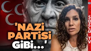 Nevşin Mengüden MHPye Fena Veryansın Bahçeli Kızar Kendini Nazi Partisi Gibi Gösteriyor [upl. by Lotti]