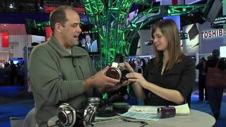 CES Day 1 HD Camcorders Amazing Headphones Dual [upl. by Akeinahs]