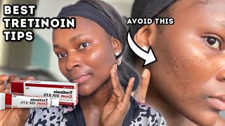 TOP 6 TRETINOIN TIPS TO HELP REDUCE IRRITATIONS  how to use Tretinoin with reduced irritation [upl. by Peppard204]