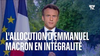 Législatives lallocution dEmmanuel Macron dans son intégralité [upl. by Roberts]