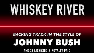 Whiskey River in the style of Johnny Bush MIDI MP3 Backing Track [upl. by Niggem]