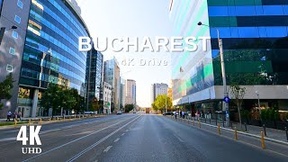 Driving in Bucharest Romania  4K UHD [upl. by Apicella]