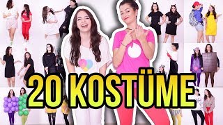 20 Karneval DIY KOSTÜMIDEEN für BESTE FREUNDIN  Costume Ideas for Best Friends  unlikely 💖 [upl. by Gaul]