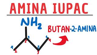 Como fazer a Nomenclatura de AMINAS Oficial IUPAC Todas as formas que pode aparecer [upl. by Aronek]