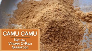 Camu Camu Berry A Natural Vitamin CRich Superfood [upl. by Reifnnej292]