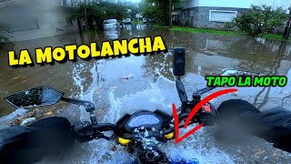 DILUVIO INUNDACION Y CAOS 😫ATRAPADO CON LA MOTO  Observaciones Diarias 173 [upl. by Unders245]