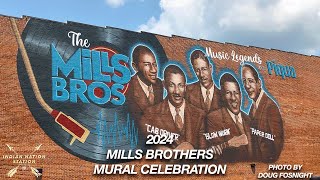 2024 Mills Brothers Mural Celebration [upl. by Rimat864]