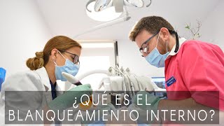 Blanqueamiento dental interno ¿qué es [upl. by Volkan]