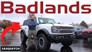 2024 Ford Bronco Badlands Sasquatch Better Than A Jeep Wrangler [upl. by Pogah]