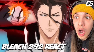 HOLLOW ICHIGO VS AIZEN  React Bleach EP 292 [upl. by Savitt133]