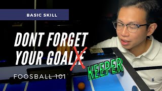 How To MASTER The GOALKEEPER  Foosball 101 foosball tips [upl. by Sidell636]