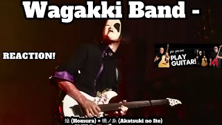 Wagakki Band Reaction 焔 Homura  暁ノ糸 Akatsuki no Ito [upl. by Ancel960]