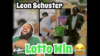 LEON SCHUSTER LOTTO WIN PRANK  REACTION 😂 [upl. by Lener]