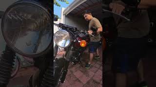 Benelli Imperiale 400 test ride benelliimperiale400 benelli classicbikes [upl. by Aisatnaf]