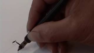 La calligraphie française  Tutoriel [upl. by Zacharia751]