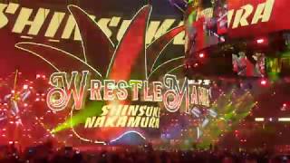 WWE Wrestlemania 34 Shinsuke Nakamura Entrance [upl. by Nauht466]