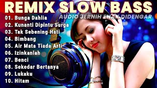 REMIX SLOW BASS 2024  LAGU VIRAL DISCO DANGDUT  ENAK BANGET DIDENGAR  AUDIO JERNIH [upl. by Nevaeh]