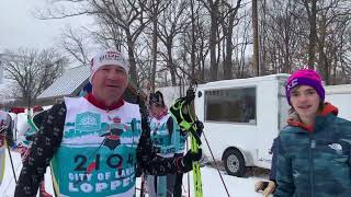 Dave Skate Skiing Loppet 37k 2022 Minneapolis Minnesota [upl. by Helms388]