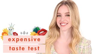 Can Euphoria Star Sydney Sweeney Tell Cheap vs Expensive  Expensive Taste Test  Cosmopolitan [upl. by Aurita]