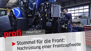 Stummel für die Front Nachrüstung einer Frontzapfwelle  profi Praktisch [upl. by Pry]