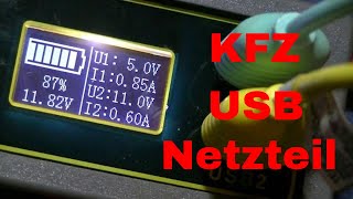 USB Netzteil 24 Watt mit Gleichspannungs Eingang 630 Volt von IcStation  eflose 1003 [upl. by Isiad894]