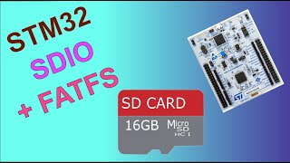 STM32 LESSON 12 SDIO  FATFS [upl. by Anawat150]