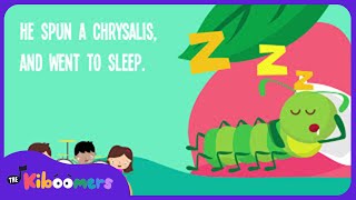 Caterpillar Crawled Lyric Video  The Kiboomers Preschool Songs amp Nursery Rhymes About Bugs [upl. by Nanerb852]