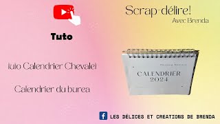 Tuto Calendrier Chevalet [upl. by Najtsirk850]