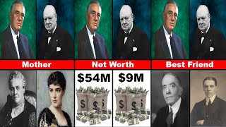 Franklin D Roosevelt VS Winston Churchill Comparison [upl. by Hsirt854]