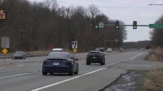 Work begins on Route 209 in Monroe County [upl. by Asenaj]