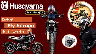 Husqvarna SvartpilenVitpilen 401 Budget Flyscreen [upl. by Luing893]