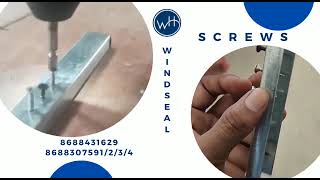 Screws  Self Drilling and Tapping CSK Philips Head [upl. by Teloiv]