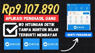 1 menit WITHDRAOW Aplikasi Game Penghasil Saldo Dana Tercepat 2024  aplikasi penghasil uang [upl. by Rancell]