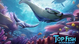 Top Fish Ocean Game  Gameplay Android [upl. by Susette318]