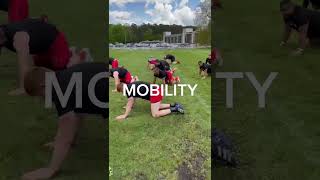 FUN RUGBY WARM UP DRILLS [upl. by Newel124]