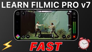 Learn Filmic Pro v7 in Under 7 Minutes ⚡️⏱️ Jumpstart Tutorial [upl. by Luiza733]