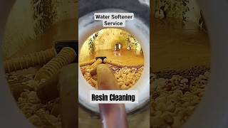 Water Softener Service Resin Cleaning water hardness filter service india live technicion [upl. by Sudbury]